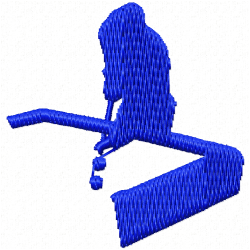 Sports Silhouette Embroidery Design 12 Sports Silhouette Embroidery Design 12